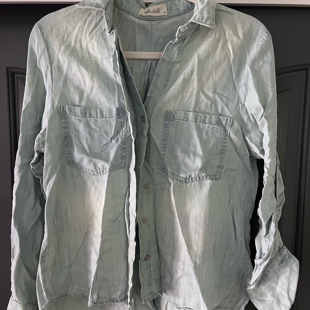 Chambray Top